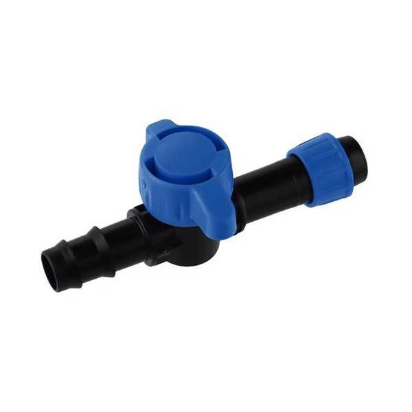 Válvula Tubo 16MM Cinta 16MM Click 3 Unds 909703 [LOTE DE 8 Unidades] BIOTOP