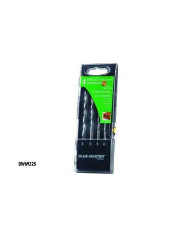Est. Broca Pared Profesional 4-8 RF. BW69325 [LOTE DE 4 Unidades] BLUE MASTER