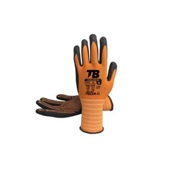 Guante Nailon+elastano Recubierto Nitrilo Foam Talla 8 [LOTE DE 12 Unidades] BODERO