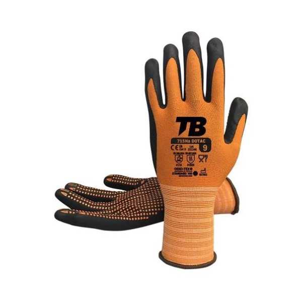 Guante Nailon+elastano Recubierto Nitrilo Foam T10 [LOTE DE 12 Unidades] BODERO