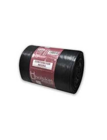 Bolsa Basura 115X150 Negra Galga 120 240L (ROL-10) [LOTE DE 8 Unidades] BOLSIKAS