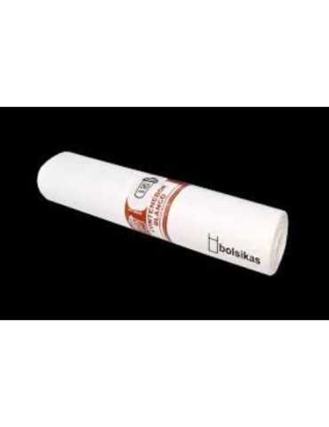 Bolsa Basura Blanca 53X60 Galga 70 30L (ROL-25) [LOTE DE 22 Unidades] BOLSIKAS