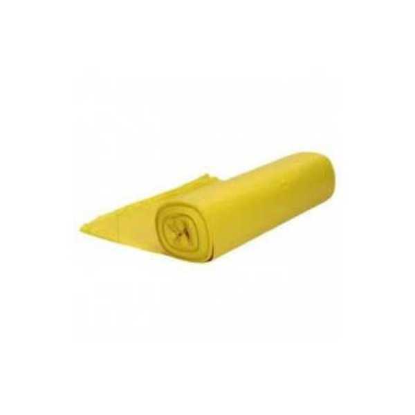 Bolsa Basura 85X100 Amarilla G-90 100L (R-10) [LOTE DE 16 Unidades] BOLSIKAS