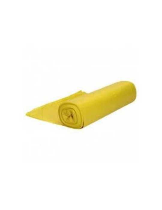 Bolsa Basura 85X100 Amarilla G-90 100L (R-10) [LOTE DE 16 Unidades] BOLSIKAS