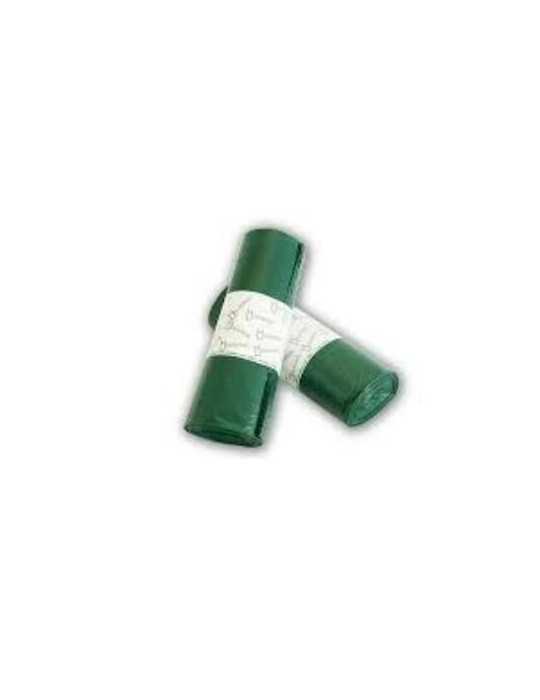 Bolsa Basura 85X100 Verde Galga 90 100L (ROL-10) [LOTE DE 16 Unidades] BOLSIKAS