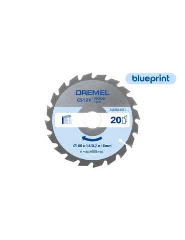 Disco Madera Blueprint 85MM CS500 2608846431 [LOTE DE 2 Unidades] BOSCH