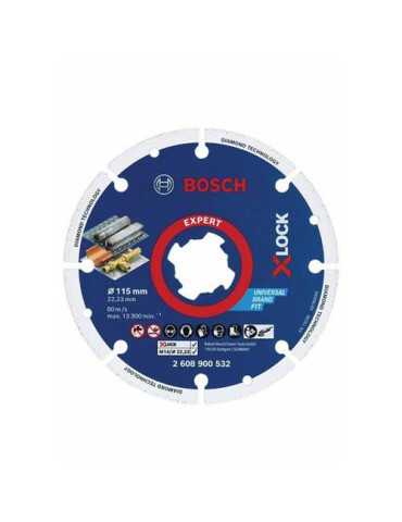 Disco Corte Diamante 115MM X-Lock [LOTE DE 2 Unidades] BOSCH