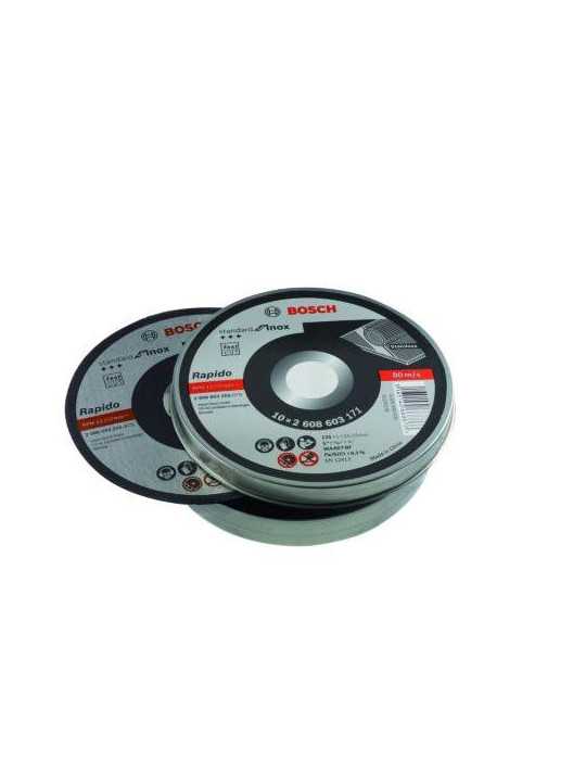 Lata Discos Corte Standard For Inoxidable 125X1 [LOTE DE 4 Unidades] BOSCH