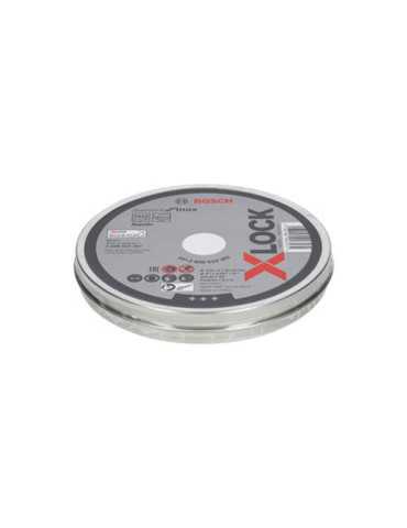 Lata Discos Corte Xlock Inoxidable 125 mm [LOTE DE 4 Unidades] BOSCH