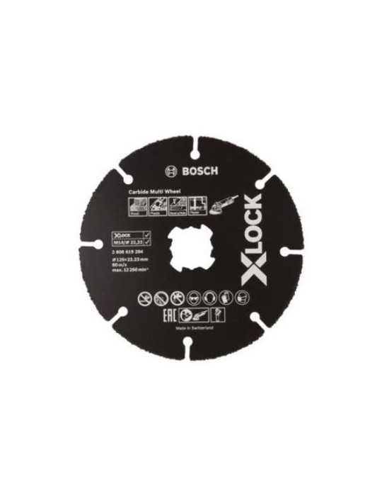 Disco Corte Multiwheel 125 X 22,23 mm X-Lock [LOTE DE 2 Unidades] BOSCH
