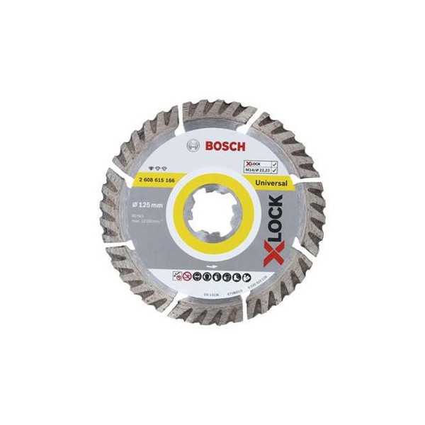 Disco de Diamante X-Lock Standard 125X22.23X2X10 [LOTE DE 2 Unidades] BOSCH