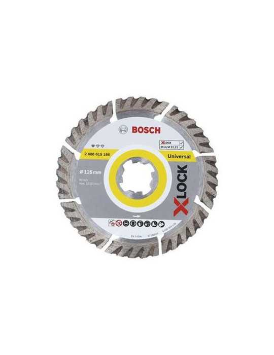 Disco de Diamante X-Lock Standard 125X22.23X2X10 [LOTE DE 2 Unidades] BOSCH