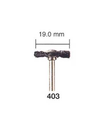Cepillo Cerda 19,2 mm Vastago 3,2 MPX2 403 [LOTE DE 6 Unidades] BOSCH
