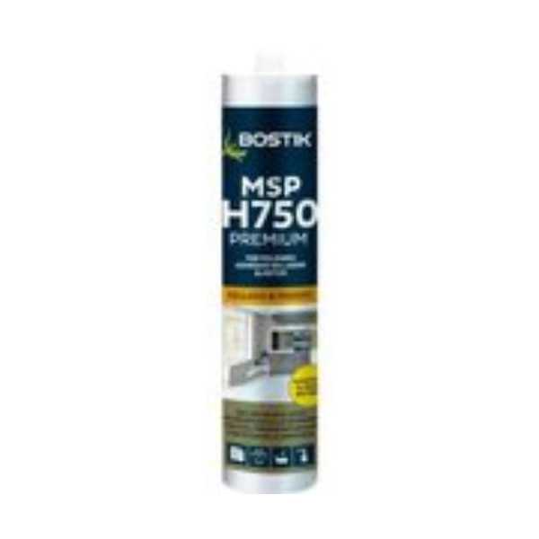 Adhesivo Sellador Cartucho 290ML Gris 30623824 [LOTE DE 4 Unidades] BOSTIK