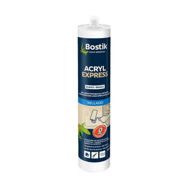 Acryl Express Cartucho 300 ml 30611073 [LOTE DE 6 Unidades] BOSTIK