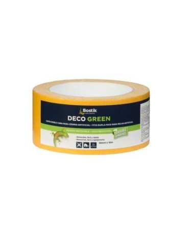 Cinta Doble Cara Deco Green 5CM. X10M 30817117 [LOTE DE 4 Unidades] BOSTIK