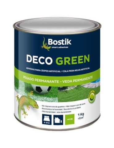 Adhesivo Césped Artificial Deco Green Bote 1 kg [LOTE DE 2 Unidades] BOSTIK
