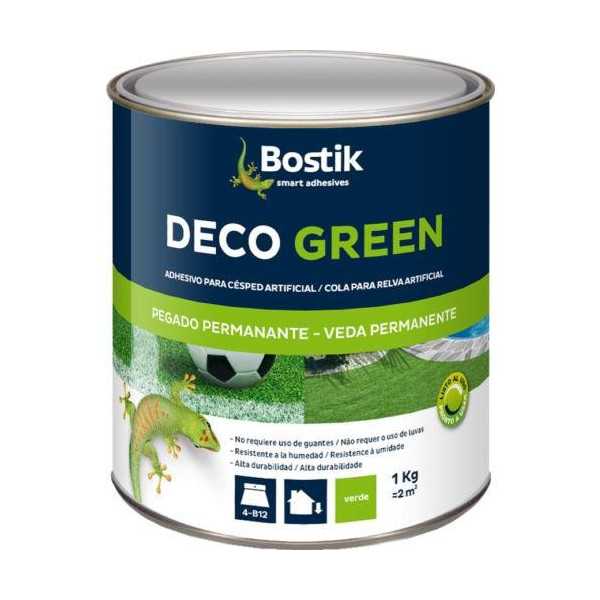 Adhesivo Césped Artificial Deco Green Bote 1 kg [LOTE DE 2 Unidades] BOSTIK