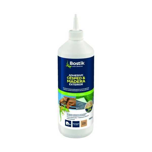 Adhesivo Césped & Madera Exterior Biberon 750GR [LOTE DE 2 Unidades] BOSTIK