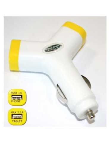 Doble Puerto USB 1+2.1 Ah 30102 [LOTE DE 2 Unidades] BOTTARI