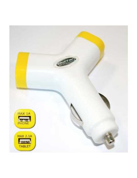 Doble Puerto USB 1+2.1 Ah 30102 [LOTE DE 2 Unidades] BOTTARI
