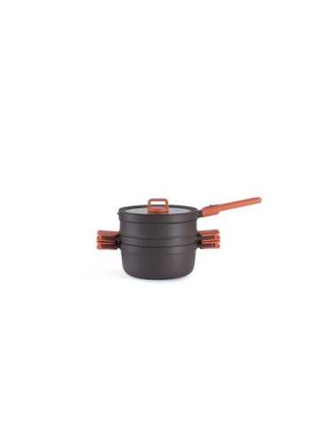 Batería Cocina Serie Compac 4PZAS 24CM Aluminio Fundid BRA