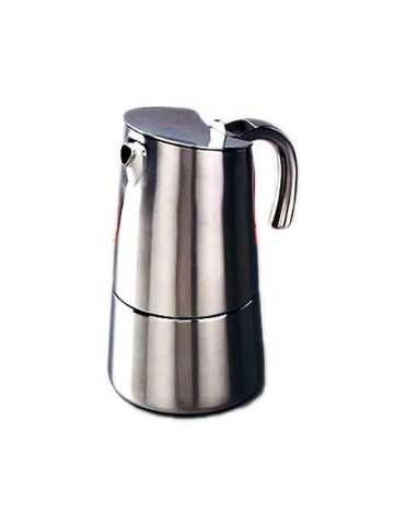 Cafetera Bella Inoxidable 6 Tazas para Todo Fuego BRA