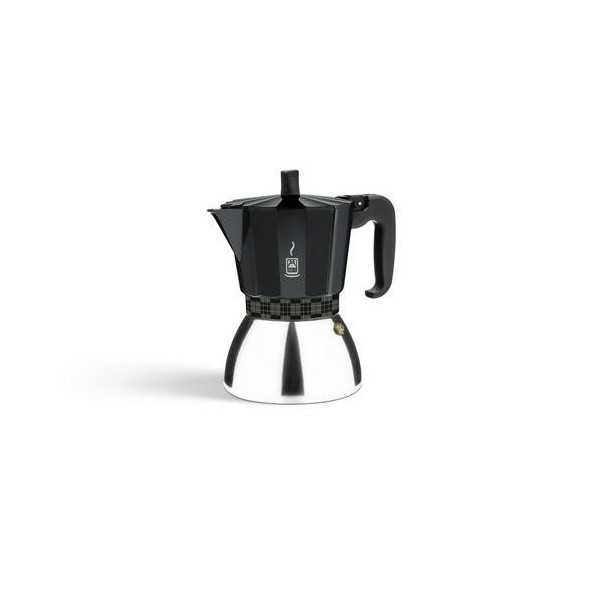 Cafetera Deluxe Induction 9 Tazas Negra BRA