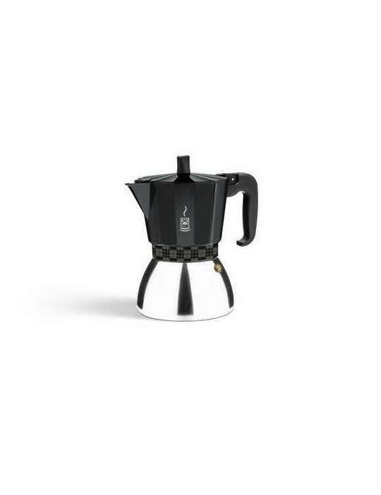 Cafetera Deluxe Induction 9 Tazas Negra BRA