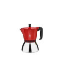 Cafetera Deluxe Induction 9 Tazas Roja BRA