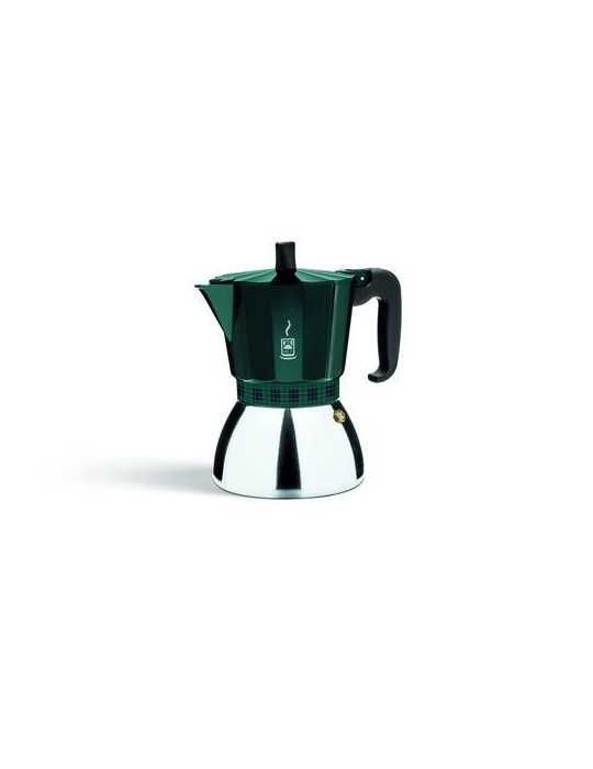 Cafetera Deluxe Induction 9 Tazas Verde BRA
