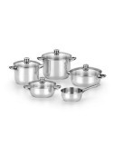 Menaje 5 Piezas Optima Tapa Cristal BRA