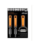 Set de 3 Peladores Efficient A195017 [LOTE DE 2 Unidades] BRA