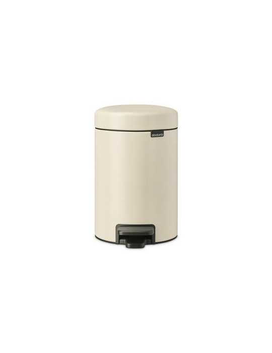 Cubo Pedal Xewicon 3L Soft Beige 149887 [LOTE DE 2 Unidades] BRABANTIA