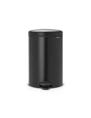 Cubo de Basura Pedal Negro 20L Newicon 114106 BRABANTIA