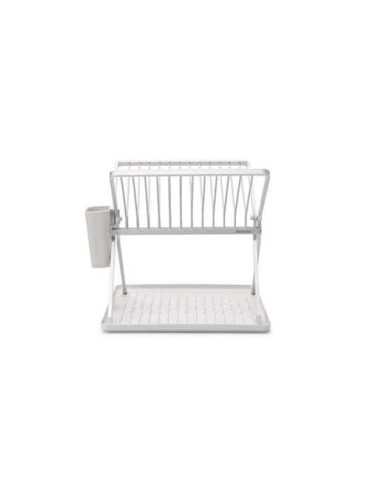 Escurreplatos Plegable Blanco Capacidad 13 Platos BRABANTIA