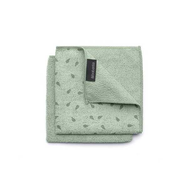 Set 2 Paños de Cocina Microfibra 30X30CM Verde [LOTE DE 14 Unidades] BRABANTIA