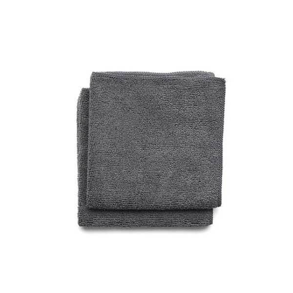 Set 2 Paños de Cocina Microfibra 30X30CM Gris Osc [LOTE DE 14 Unidades] BRABANTIA