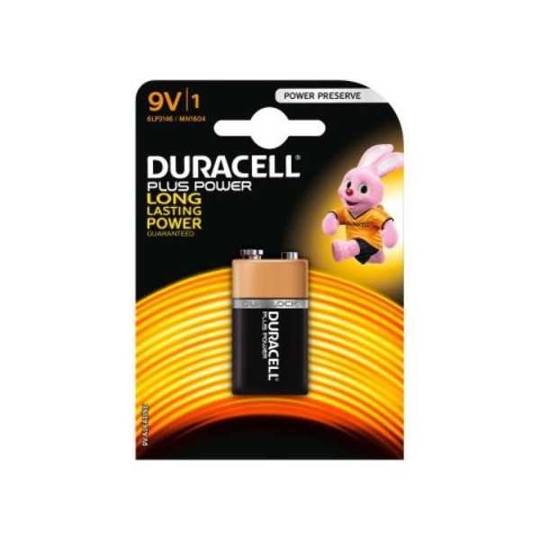 Pila Alcalina Plus Power 9 V PP 1 Unidad [LOTE DE 8 Unidades] BRAUN