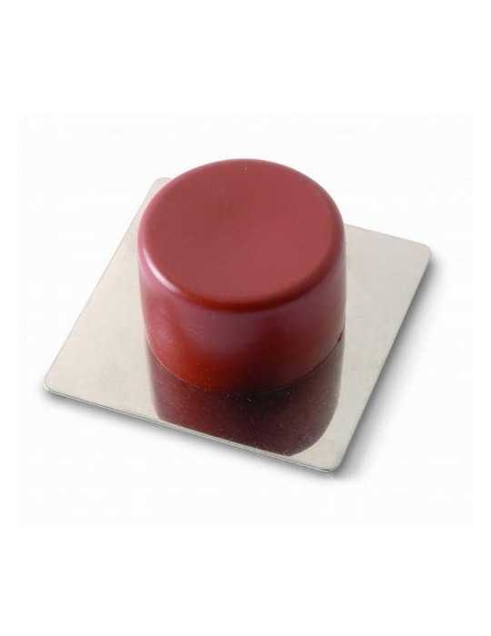 Tope Puerta Adh. acero Inoxidable Marrón B90010M [LOTE DE 12 Unidades] BRINOX