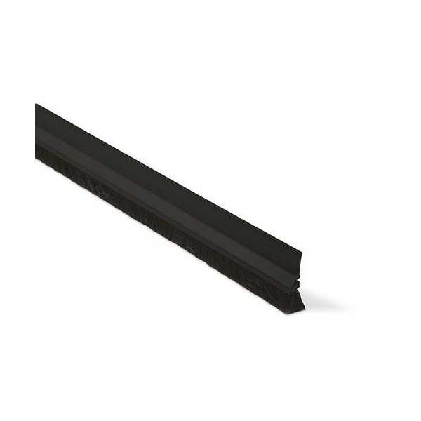Burlete Suelo Desnivelado Pelo 100CM 18MM Negro [LOTE DE 4 Unidades] BRINOX