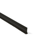 Burlete Suelo Desnivelado Pelo 100CM 18MM Negro [LOTE DE 4 Unidades] BRINOX