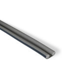Burlete Doble Bajo Puerta Espuma 95CM Gris [LOTE DE 8 Unidades] BRINOX