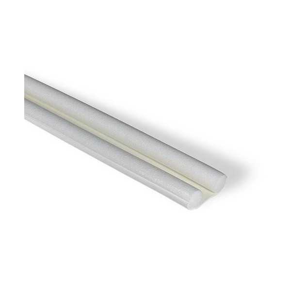 Burlete Doble Bajo Puerta Espuma 95CM Blanco [LOTE DE 8 Unidades] BRINOX