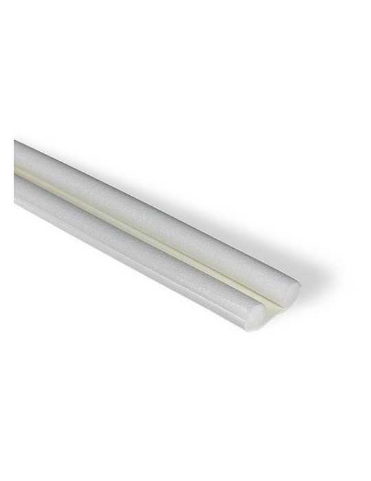 Burlete Doble Bajo Puerta Espuma 95CM Blanco [LOTE DE 8 Unidades] BRINOX