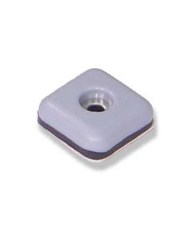 Deslizadores para Muebles 24X24MM Gris 8 Uds [LOTE DE 6 Unidades] BRINOX