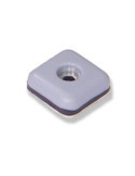 Deslizadores para Muebles 24X24MM Gris 8 Uds [LOTE DE 6 Unidades] BRINOX