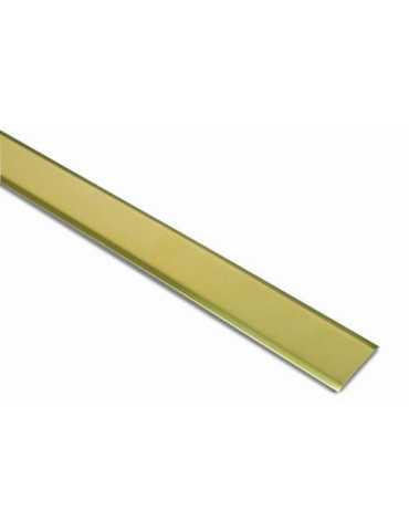 Tapajuntas Moqueta Adhesivo 35MMX100CM Latón [LOTE DE 2 Unidades] BRINOX