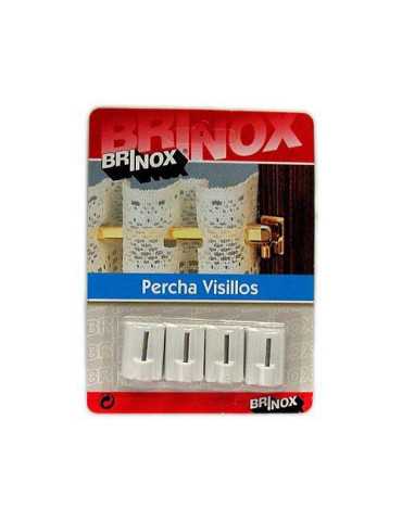 Percha Pequeño Blancas (DISPLAY-4) B50060B [LOTE DE 16 Unidades] BRINOX