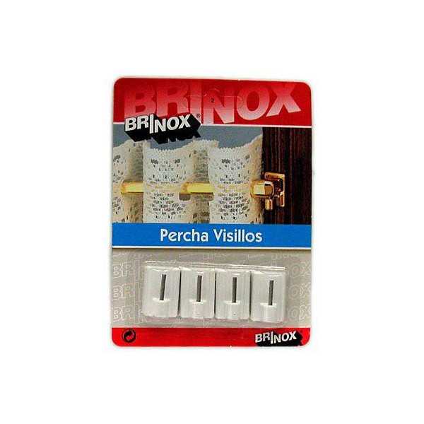 Percha Pequeño Blancas (DISPLAY-4) B50060B [LOTE DE 16 Unidades] BRINOX